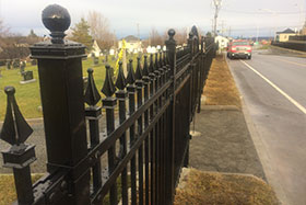 Clôture ornementale